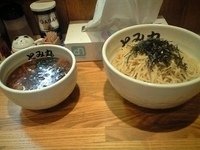 「半肉つけめん」@めん処 とみ丸の写真