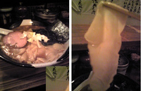 「煮干ラーメン」@すごい煮干ラーメン凪 新宿ゴールデン街店 本館の写真