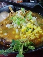 「味噌らーめん（太麺）700円」@麺処 まといの写真