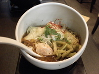 「海老そばわんたん入り 950円」@二代目 けいすけ 海老そば外伝の写真