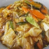 「スタミナ冷し大盛」@スタミナラーメン 松喜吉の写真