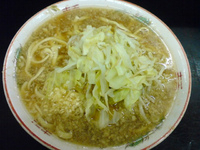 「小（ニンニク）」@ラーメン二郎 鶴見店の写真