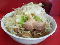 「小ラーメン（ニンニク、野菜）」@ラーメン二郎 小岩店の写真
