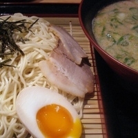 「つけめん 750円+替玉（無料サービス券利用）」@博多ラーメン 天竺の写真