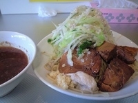 「つけ麺中+豚増（680円+90円）」@ラーメン北郎の写真