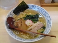 「函館塩そば 650円」@函館らーめん あじ汐の写真