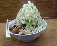 「小ラーメン（ヤサイ ニンニク）」@ラーメン二郎 栃木街道店の写真