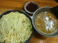 「辛つけそば  大」@麺彩房 中野本店の写真