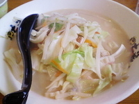 「海鮮ちゃんぽん+餃子」@七福じん 泉北店の写真