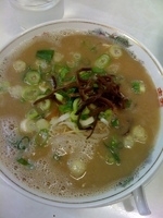 「長浜ラーメン  550円+半玉50円」@がんこもんラーメンの写真