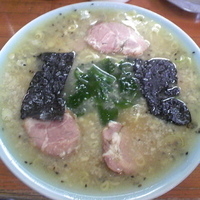 「チャーシューメン（麺カタメ・アブラ多め） ￥800」@ラーメンショップ 北深谷店の写真