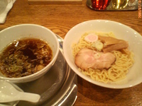 「醤油つけ麺」@らーめん 煌やの写真