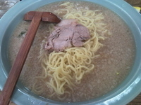 「醤油ラーメン中盛り」@ラーメン青木亭 川口店の写真