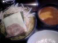 「イタリアンつけ麺（850円）+大盛り（200円）・あつ盛り」@究極のらーめん屋 がっつ 亀戸店の写真