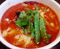 「麻辣（マーラー）麺 700円」@刀削麺・火鍋 XI’AN 飯田橋店の写真