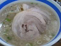 「ゆきラーメン+ばら肉（850円）」@山手ラーメンの写真