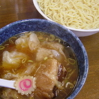 「あつワンタン 850円 + 麺大盛 150円」@東池おはこ大勝軒の写真
