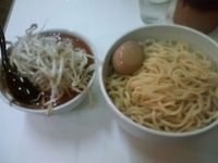 「味玉辛味噌つけめん+（大盛）+ 野菜大盛+にんにく」@味噌麺処 花道庵の写真