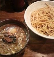 「ぶた玉つけ麺（中盛）」@二代目つけ麺屋 桜の写真
