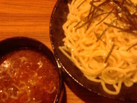 「醤油つけそば 大」@麺食堂 杉本商店の写真