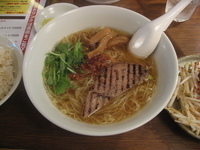 「らー麺+ランチセット（700+250円）」@臨機の写真