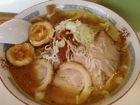 「味噌ラーメン全部のせ（with辛味噌）」@支那そばや和光 新横浜ラーメン博物館分店の写真