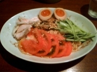 「【限定】 ごま冷やし800 円 + 煮玉子 100円」@伝家の写真