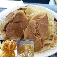 「ぶたラーメン（ぶた4枚）  （ヤサイ・アブラ）」@へーちゃんラーメンの写真