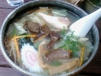 「山菜塩ラーメン」@森のラーメン高須の写真