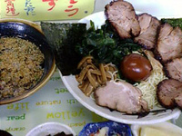 「つけ麺+中盛+特上チャーシュー」@大五郎の写真