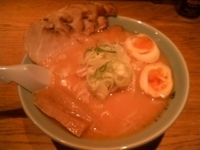 「味噌チャーシュー + 味玉」@梅光軒 ルミネエスト新宿店の写真