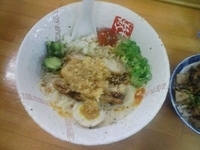 「とりおろしそば」@らーめん 弥七の写真