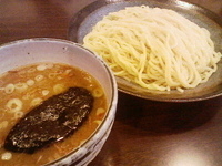 「つけそば（中盛）」@つけそば 麺彩房 五反田店の写真