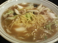 「白菜らーめん」@魚だしラーメン 若竹の写真