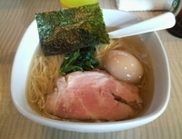 「塩らーめん+味玉（850円）」@菜の写真