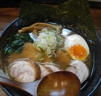 「ダブルチャーシュー麺（濃）、白めし」@麺処 童の写真