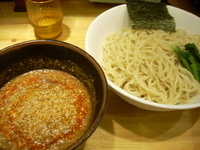 「冷やし担々つけ麺」@○心厨房の写真