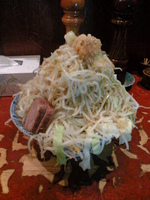 「ラーメン:600円+野菜大盛り」@麺香房 暖々の写真