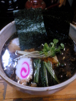 「こってり黒らーめん:700円」@和風ラーメン つけ麺 みやぎ野の写真