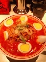 「味噌卵麺」@蒙古タンメン 中本 西池袋店の写真