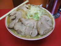 「ラーメン（大）+豚増し+ニンニク」@モッコリ豚の写真