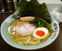 「ラーメン+半玉」@壱八家 スカイビル店の写真