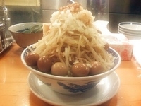 「◎かつお+小豚+うずら（野菜W・たまねぎ増し）￥930」@山勝角ふじ 新松戸店の写真