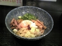 「汁なしそば」@つけ麺 まるかみの写真