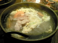 「鳥麺（840円）」@炭火焼肉 東京苑の写真