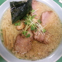 「チャーシューメン（麺カタメ・アブラ多め）￥850」@ラーメンショップ 藤岡店の写真