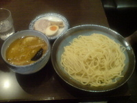 「特製つけ麺（中盛）」@つけそば 麺彩房 五反田店の写真