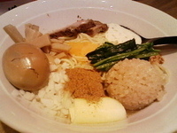 「まぜそば（並）」@麺屋 狢〜むじな〜の写真