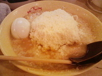 「チーズラーメン」@九十九とんこつラーメン 恵比寿本店の写真