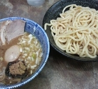 「つけ麺+豚のせ+味玉」@六厘舎 本店の写真